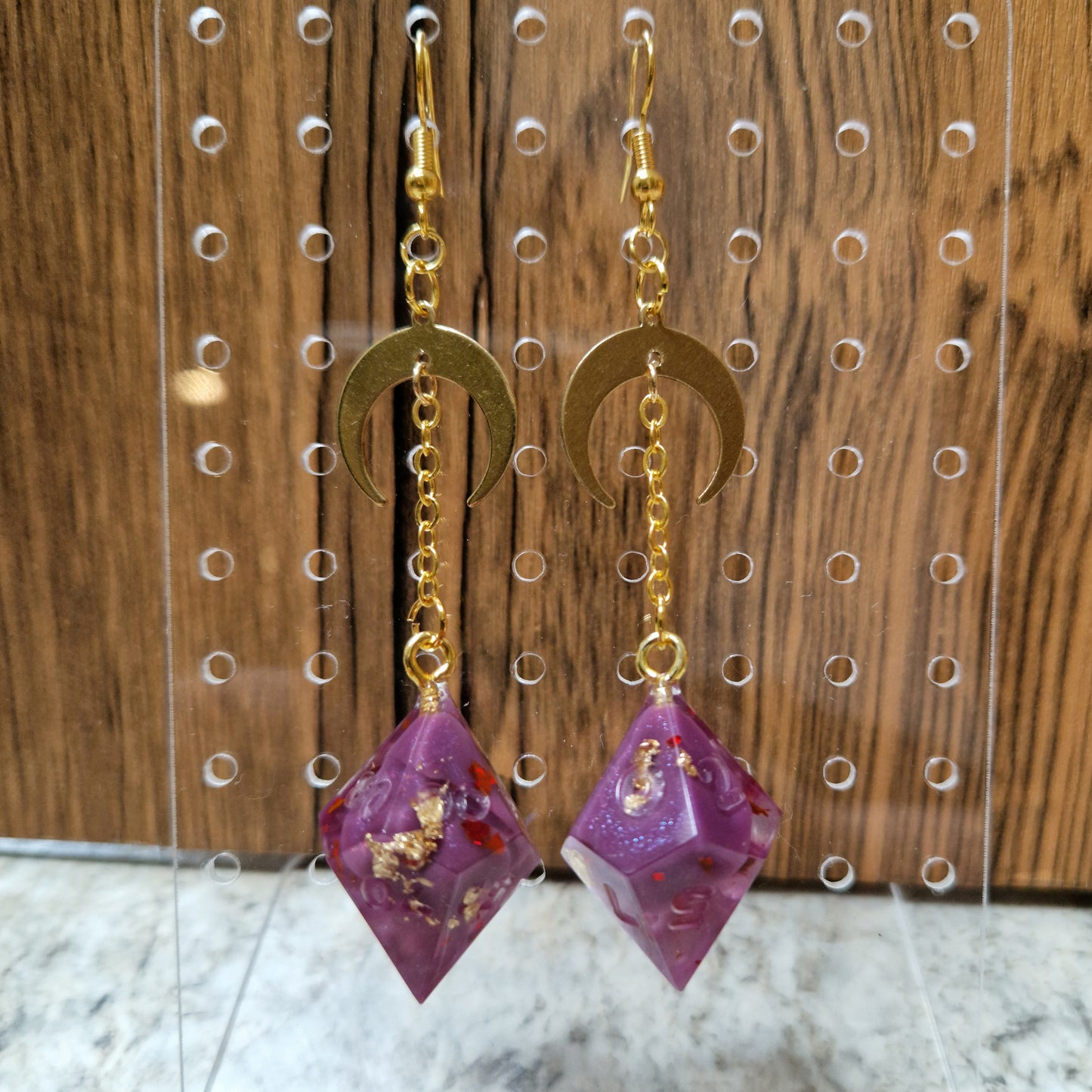 ASTARION MOONS - D10/0 EARRINGS