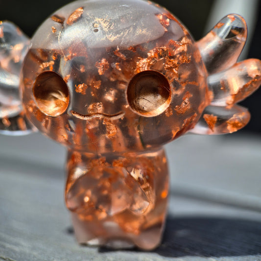 COPPERHEAD - STANDING AXOLOTL DICE GUARDIAN