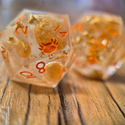 The GOLDEN LION - 2D20 PAIR