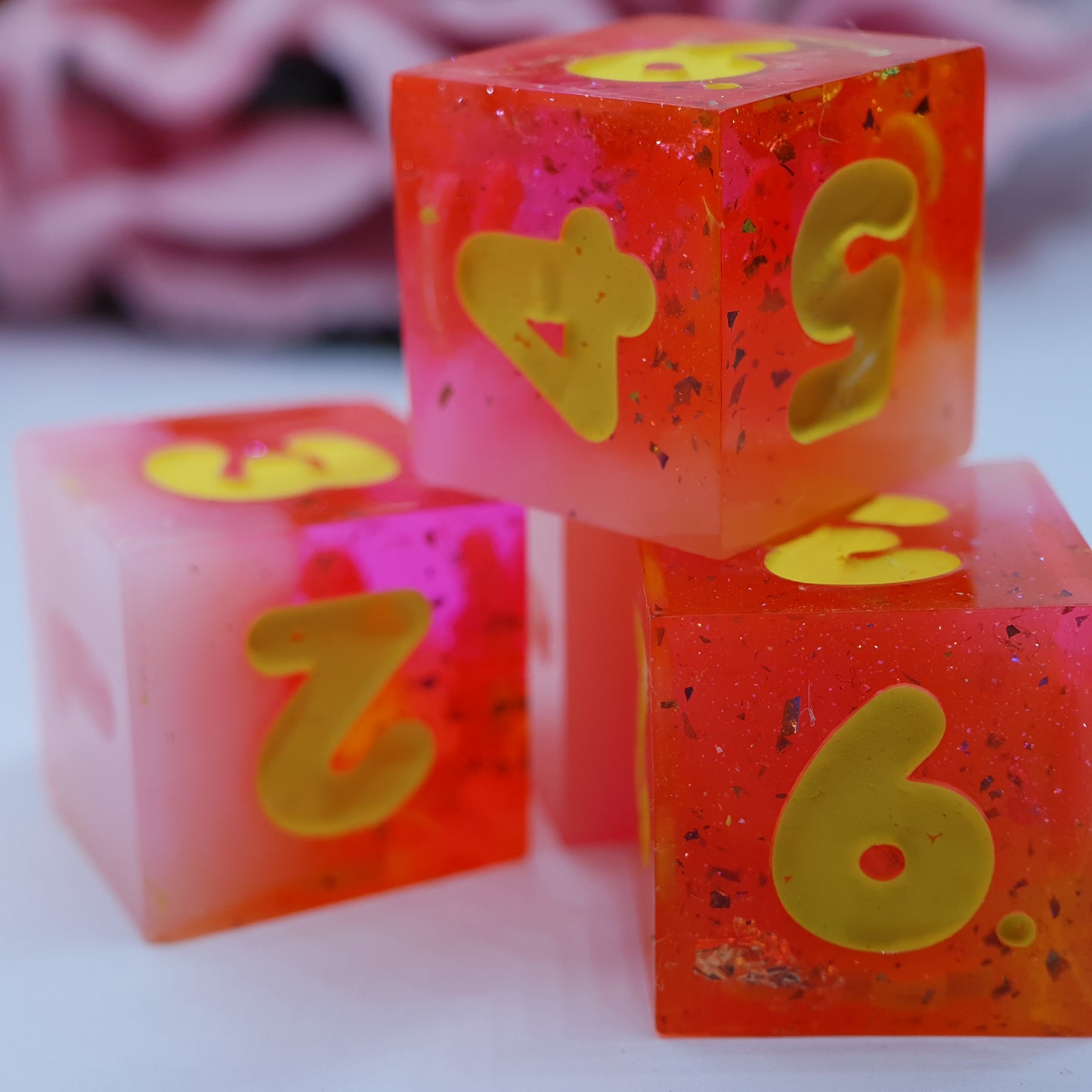 WATERMELON SUNRISE  -  4D6 SET